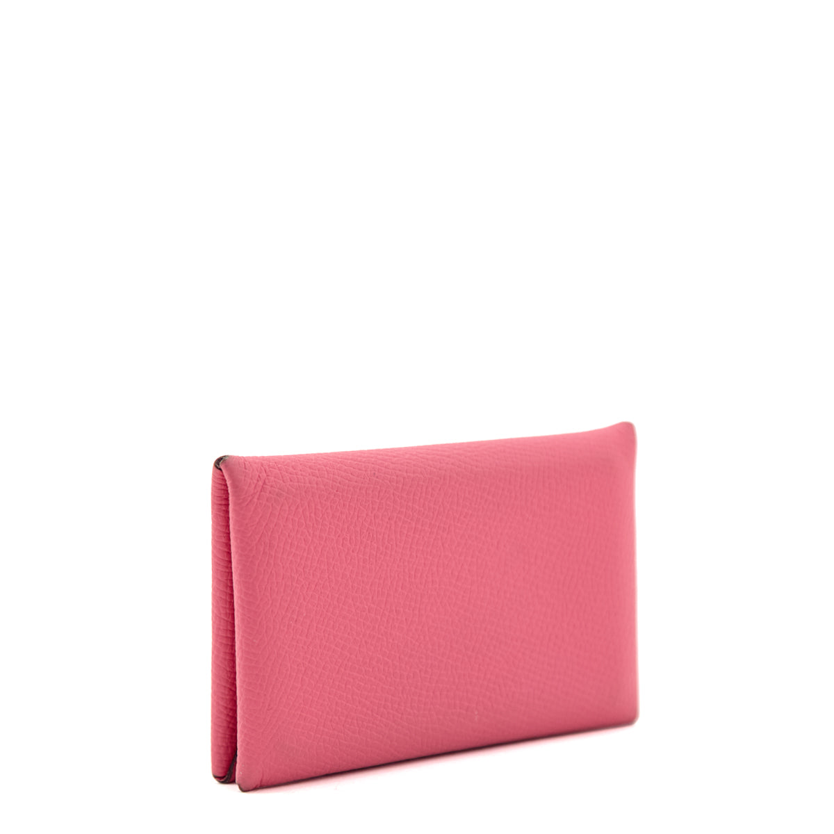 Hermes Rose Azalee Epsom Calvi Card Holder - Love that Bag etc - Preowned Authentic Designer Handbags Preloved Fashions