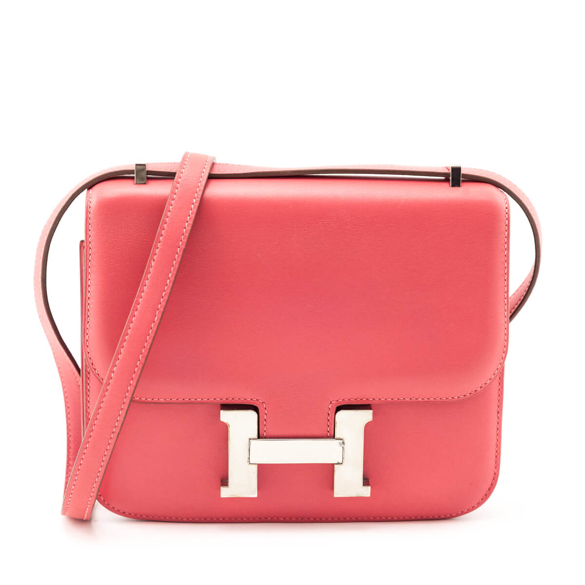 Hermes Rose Azalee Swift Constance 18 - Love that Bag etc - Preowned Authentic Designer Handbags Preloved Fashions