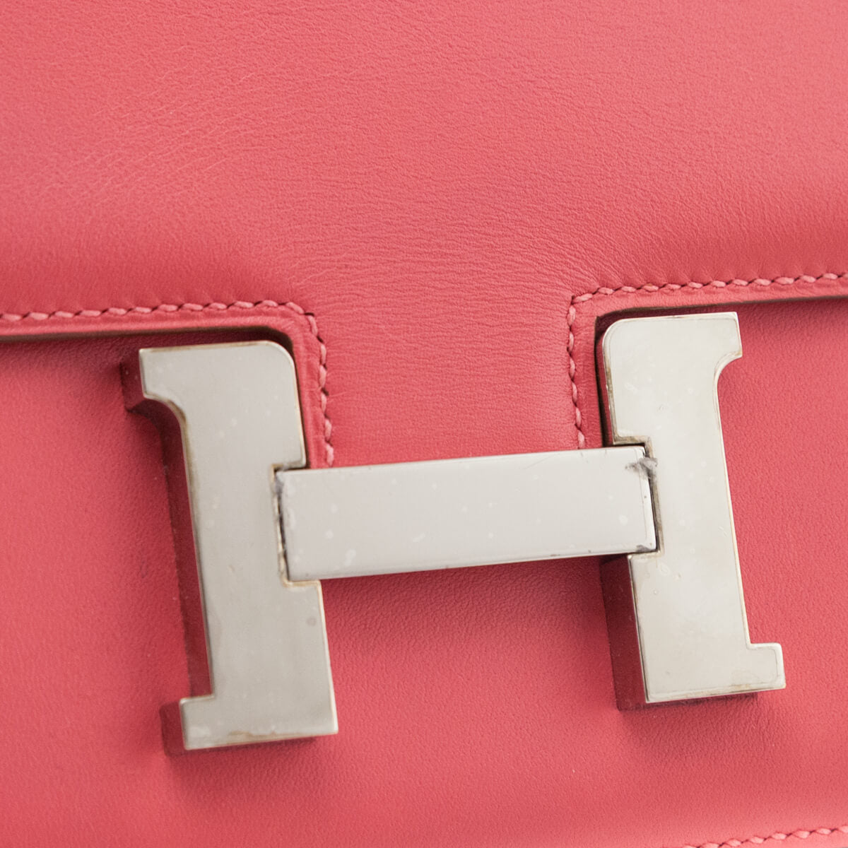 Hermes Rose Azalee Swift Constance 18 - Love that Bag etc - Preowned Authentic Designer Handbags Preloved Fashions