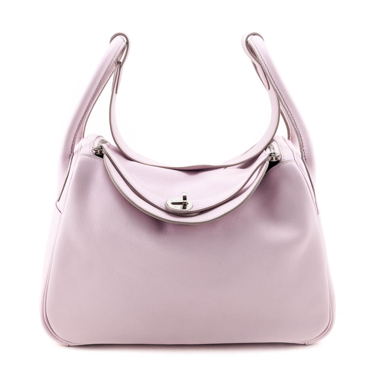 Hermes Rose Dragee Swift Lindy 30 - Love that Bag etc - Preowned Authentic Designer Handbags Preloved Fashions