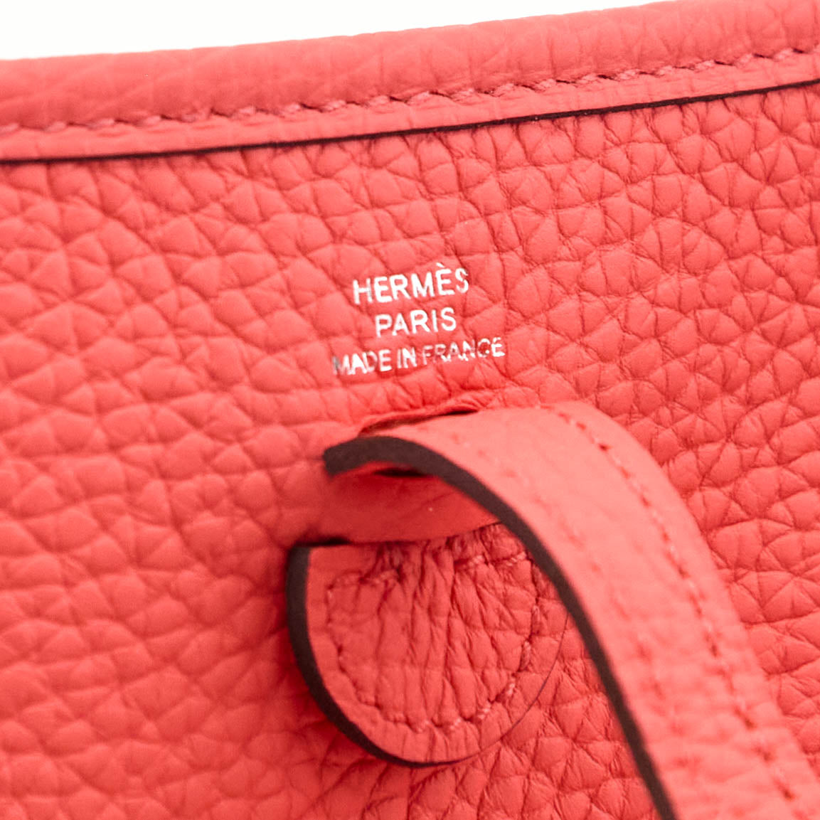 Hermes Rose Texas Clemence Amazone Evelyne TPM - Love that Bag etc - Preowned Authentic Designer Handbags Preloved Fashions