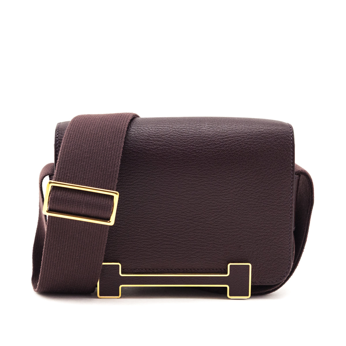 Hermes Rouge Sellier Chevre Mysore Geta Bag - Love that Bag etc - Preowned Authentic Designer Handbags Preloved Fashions