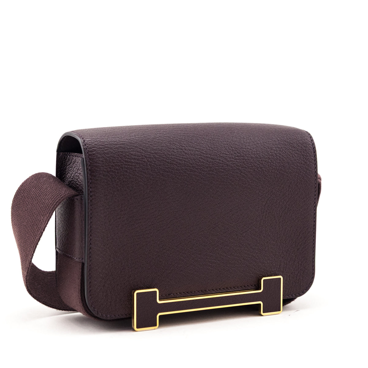 Hermes Rouge Sellier Chevre Mysore Geta Bag - Love that Bag etc - Preowned Authentic Designer Handbags Preloved Fashions