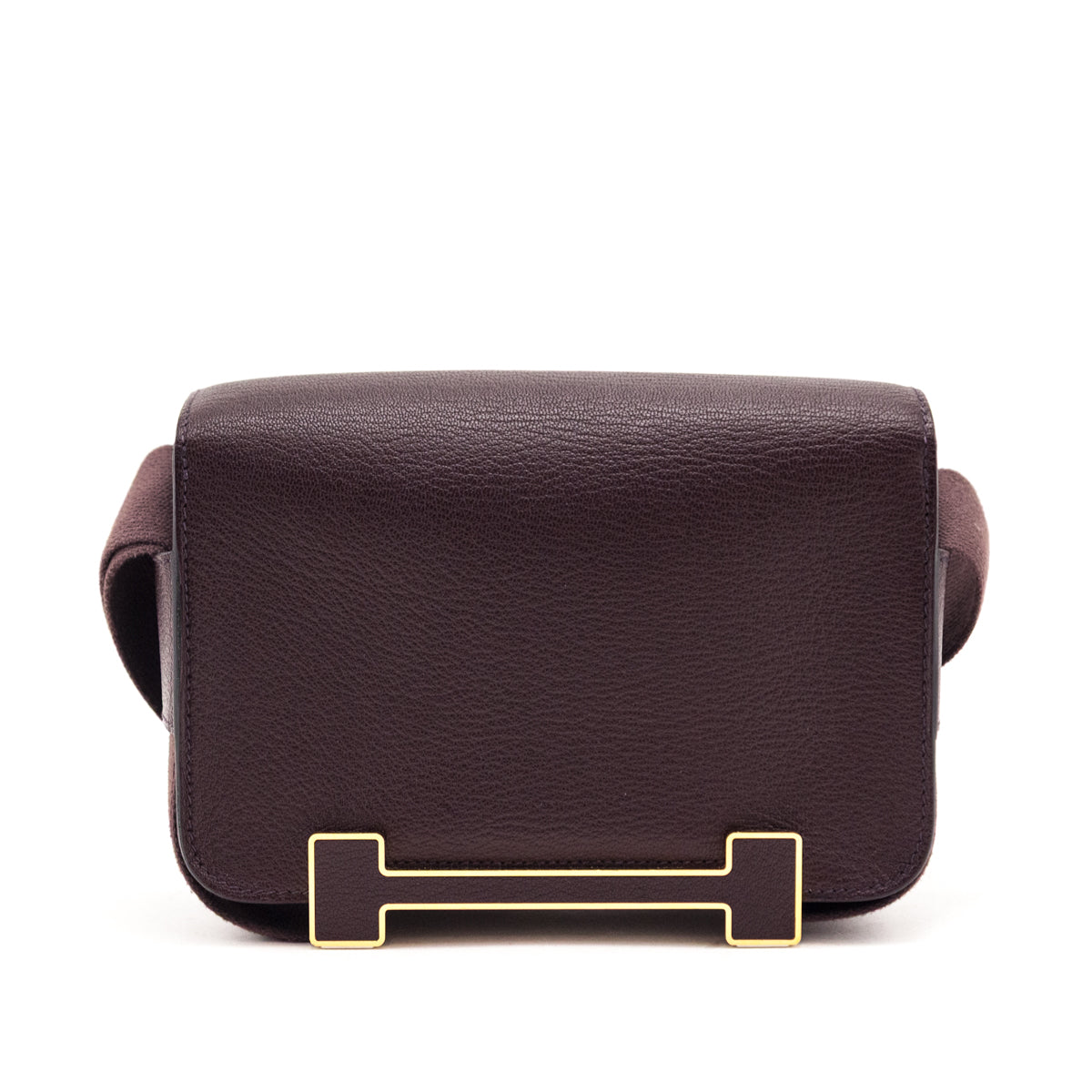 Hermes Rouge Sellier Chevre Mysore Geta Bag - Love that Bag etc - Preowned Authentic Designer Handbags Preloved Fashions