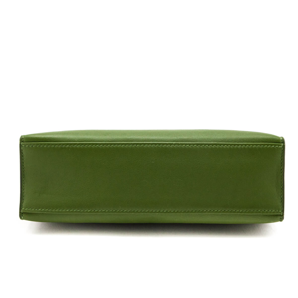 Hermes Vert Pelouse Swift Kelly Pochette - Love that Bag etc - Preowned Authentic Designer Handbags Preloved Fashions