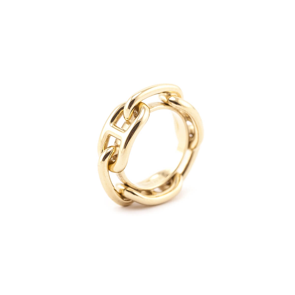 Hermes Gold Plated Brass Regate Scarf Ring - Love that Bag etc - Preowned Authentic Designer Handbags Preloved Fashions