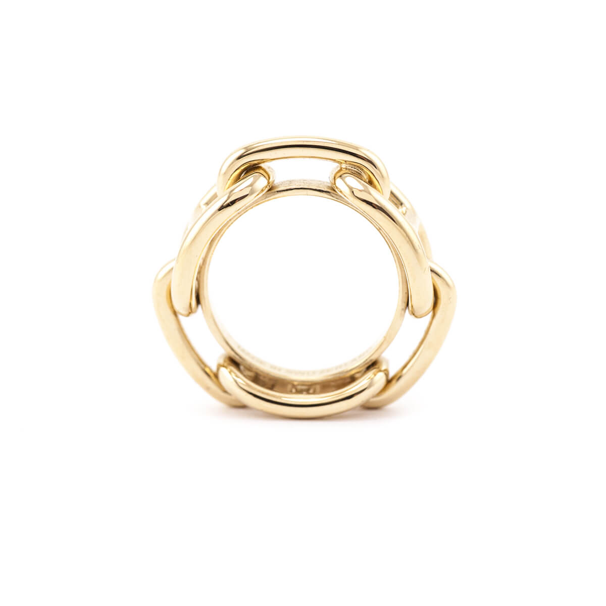 Hermes Gold Plated Brass Regate Scarf Ring - Love that Bag etc - Preowned Authentic Designer Handbags Preloved Fashions