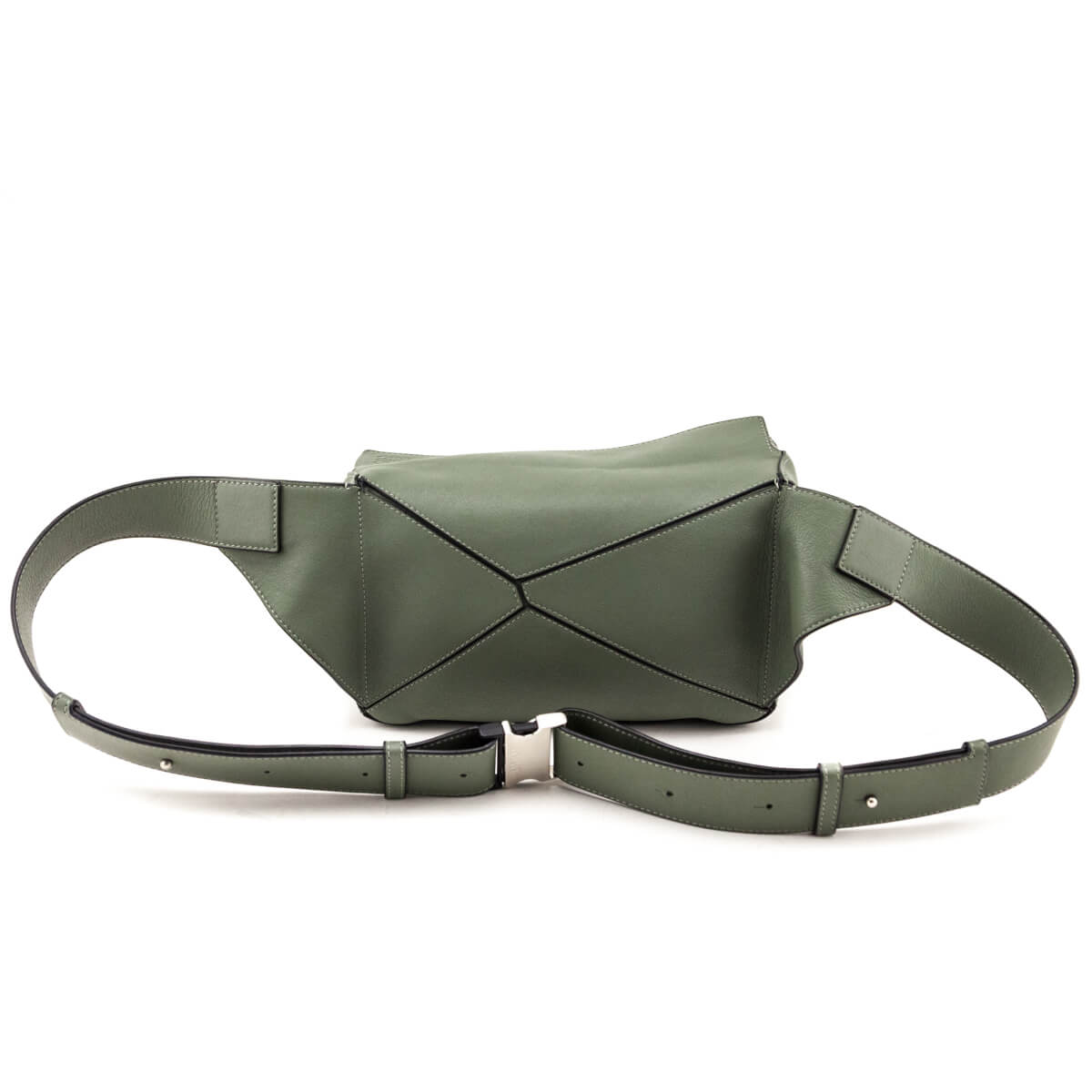 Loewe Green Small Puzzle Belt Bag - Love that Bag etc - Preowned Authentic Designer Handbags Preloved Fashions