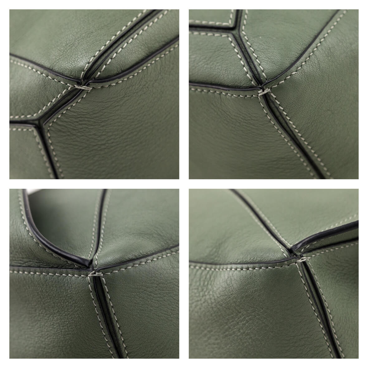 Loewe Green Small Puzzle Belt Bag - Love that Bag etc - Preowned Authentic Designer Handbags Preloved Fashions