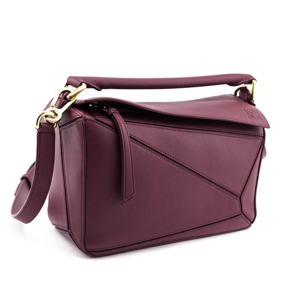 Loewe Wild Berry Small Puzzle Bag - Love that Bag etc - Preowned Authentic Designer Handbags Preloved Fashions