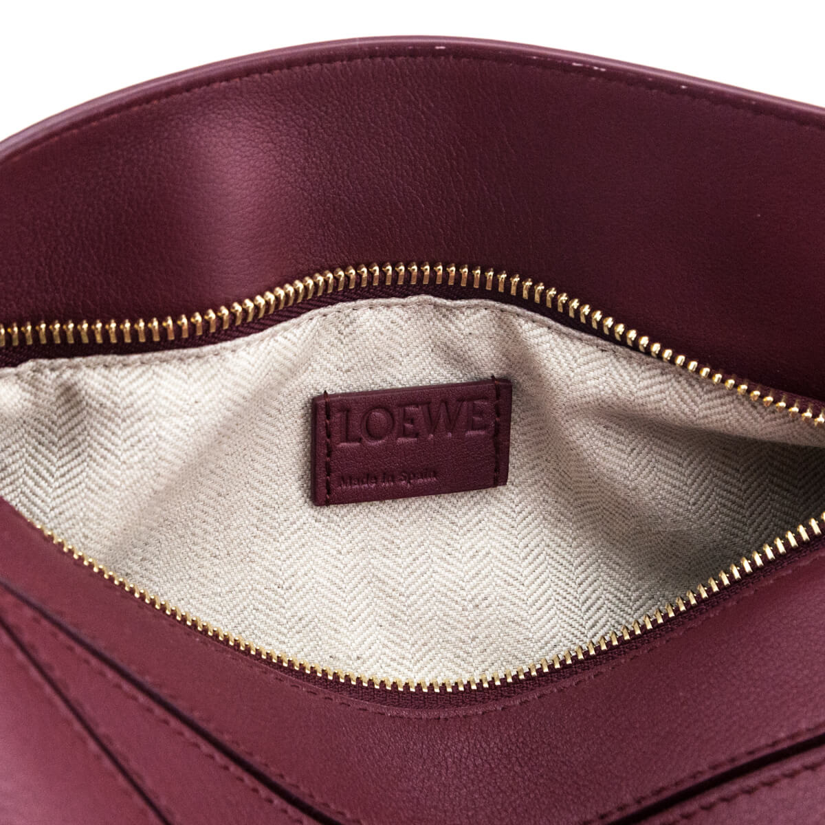 Loewe Wild Berry Small Puzzle Bag - Love that Bag etc - Preowned Authentic Designer Handbags Preloved Fashions