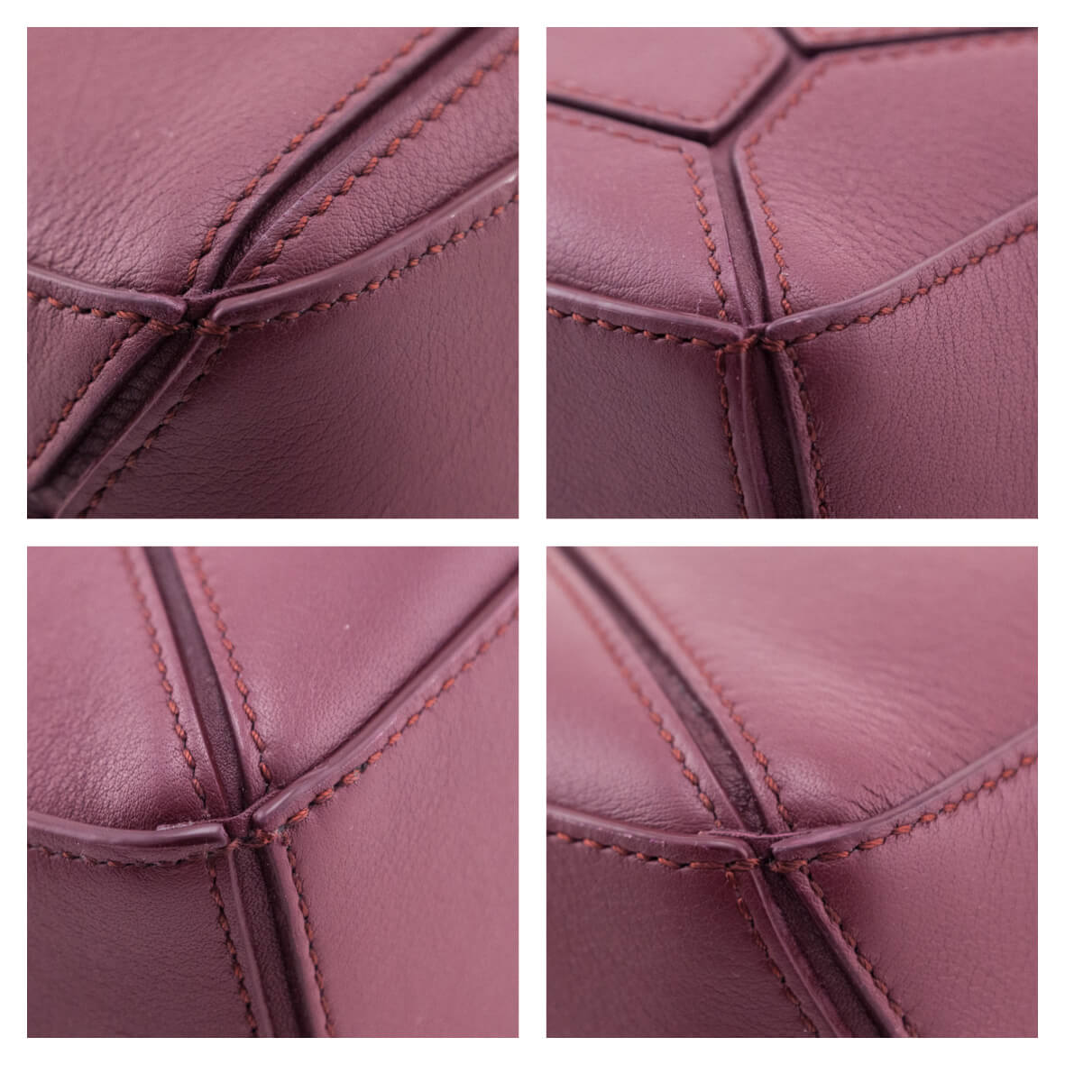 Loewe Wild Berry Small Puzzle Bag - Love that Bag etc - Preowned Authentic Designer Handbags Preloved Fashions