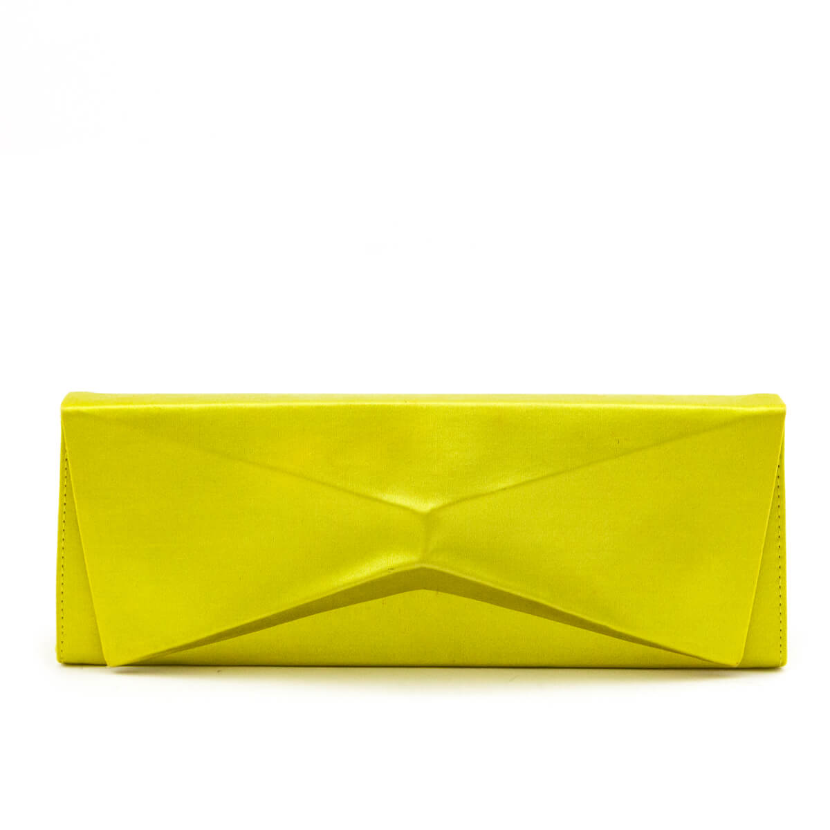 Louboutin Souffre Satin Triangolo Clutch - Love that Bag etc - Preowned Authentic Designer Handbags Preloved Fashions