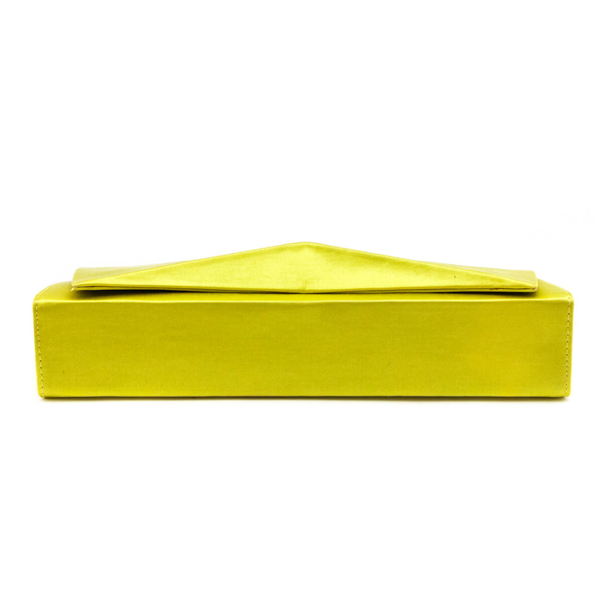Louboutin Souffre Satin Triangolo Clutch - Love that Bag etc - Preowned Authentic Designer Handbags Preloved Fashions