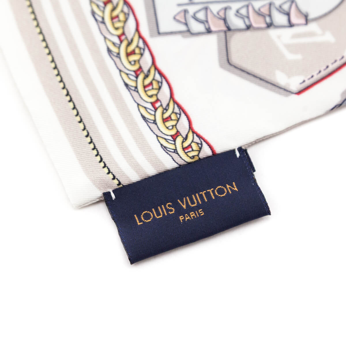 Louis Vuitton Beige Mix Straps Silk Bandeau - Love that Bag etc - Preowned Authentic Designer Handbags Preloved Fashions