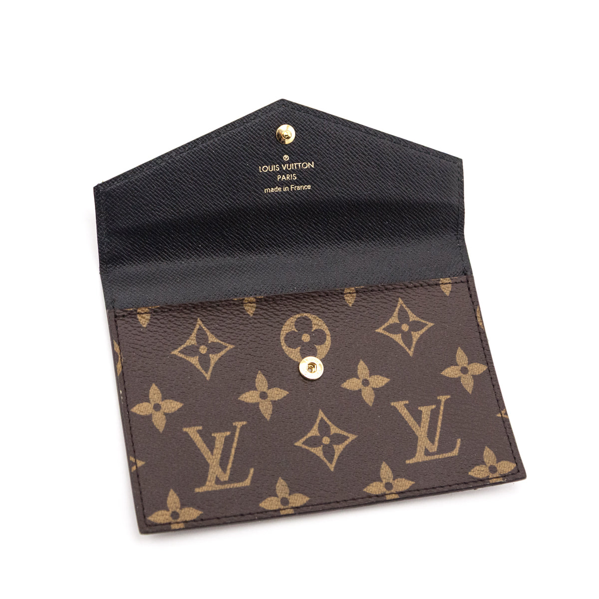 Louis Vuitton Black Monogram Daily Organizer Envelope Insert - Love that Bag etc - Preowned Authentic Designer Handbags Preloved Fashions