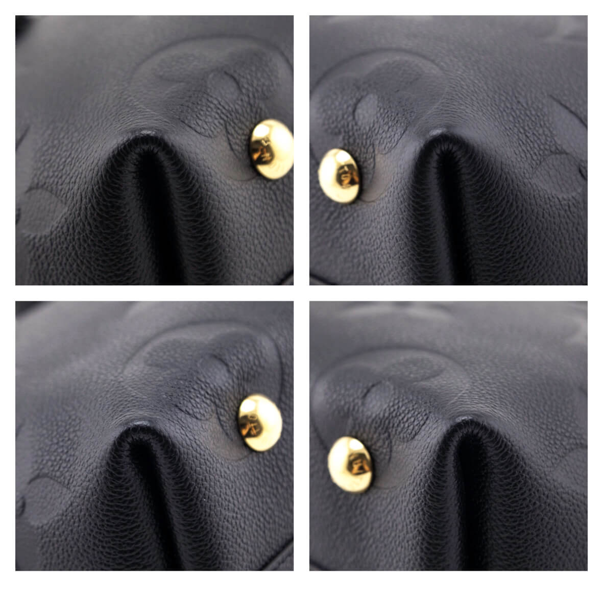 Louis Vuitton Black Monogram Empreinte CarryAll PM - Love that Bag etc - Preowned Authentic Designer Handbags Preloved Fashions