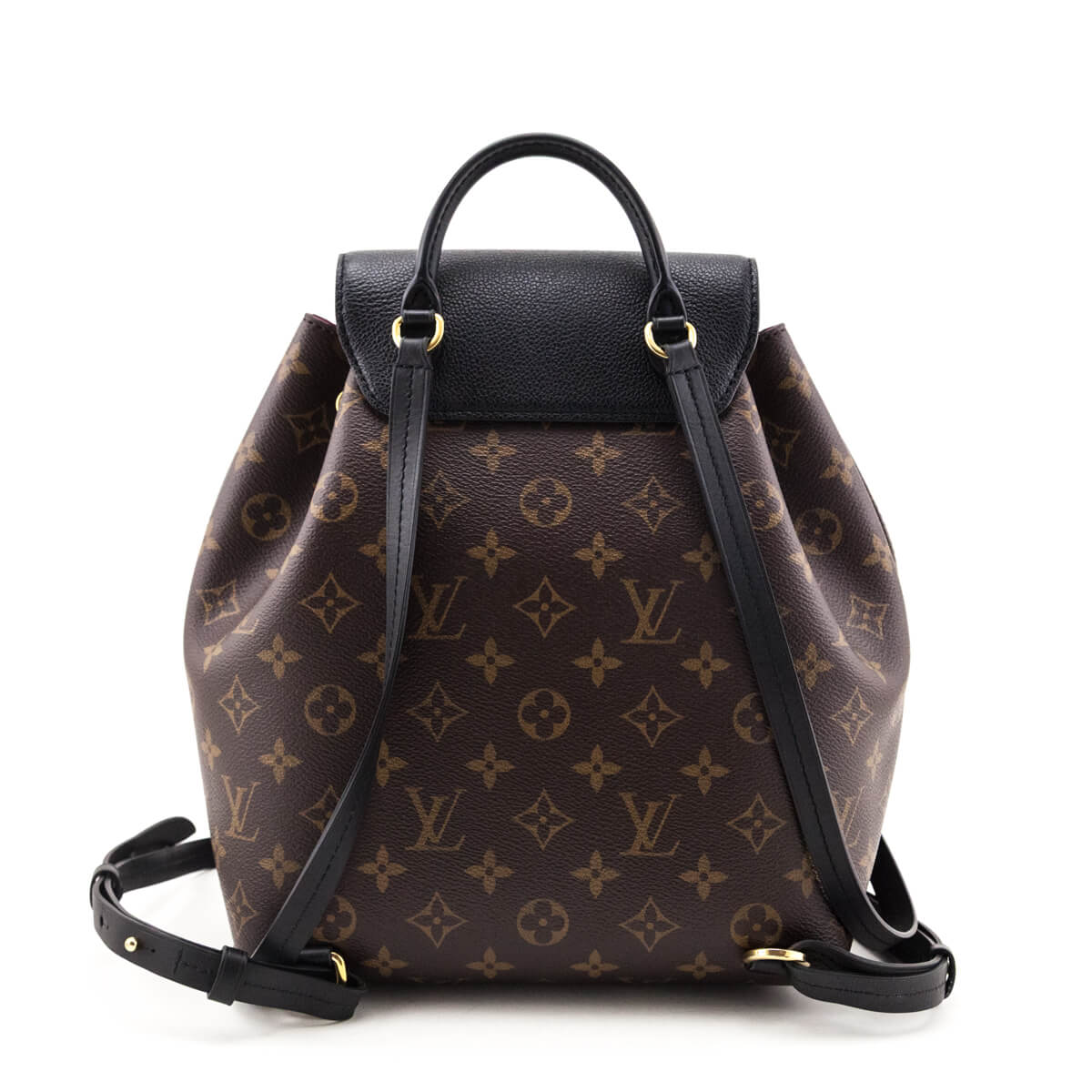 Louis Vuitton Black Monogram Montsouris PM - Love that Bag etc - Preowned Authentic Designer Handbags Preloved Fashions