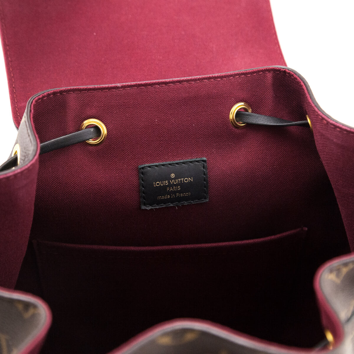 Louis Vuitton Black Monogram Montsouris PM - Love that Bag etc - Preowned Authentic Designer Handbags Preloved Fashions