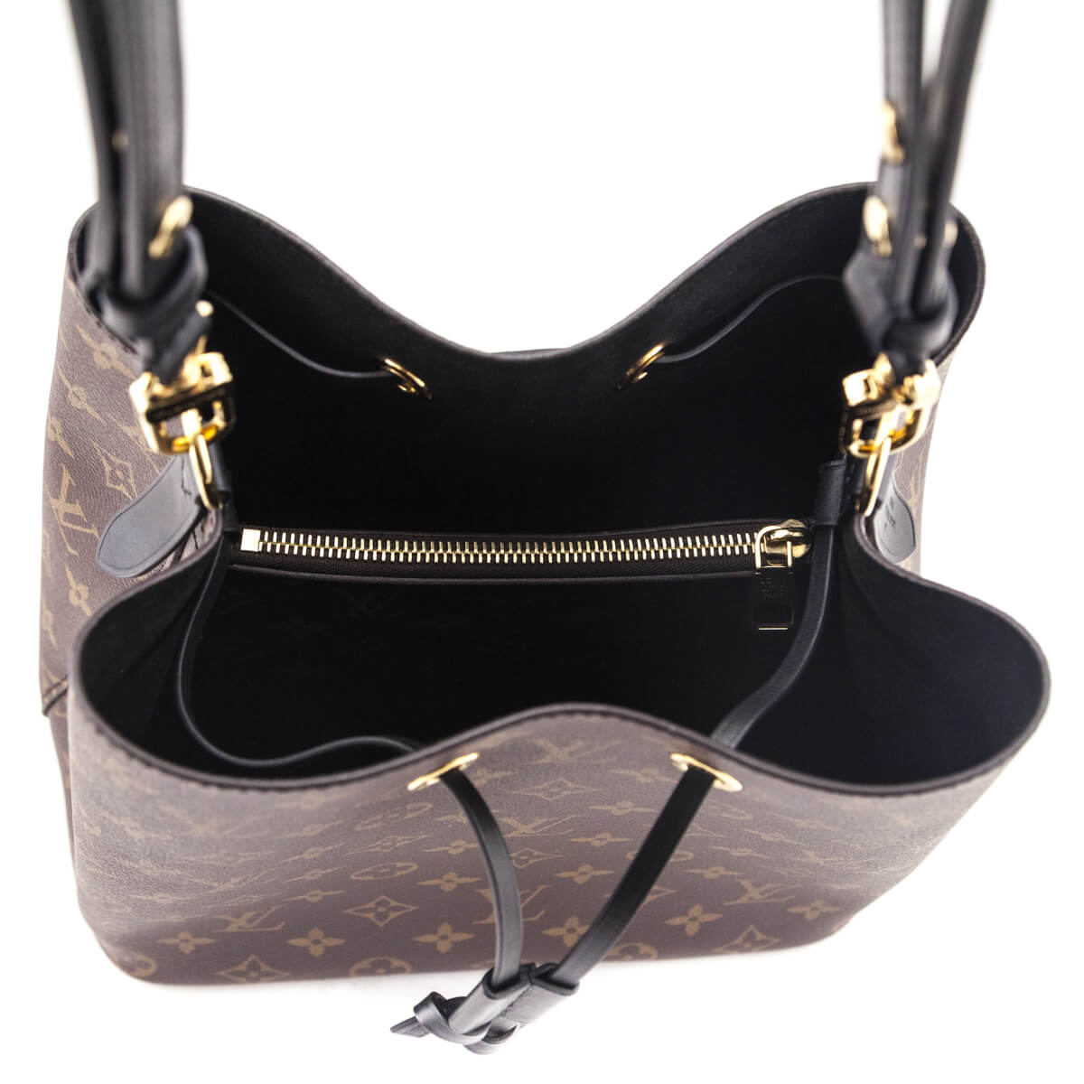 Louis Vuitton Black Monogram NeoNoe MM - Love that Bag etc - Preowned Authentic Designer Handbags Preloved Fashions