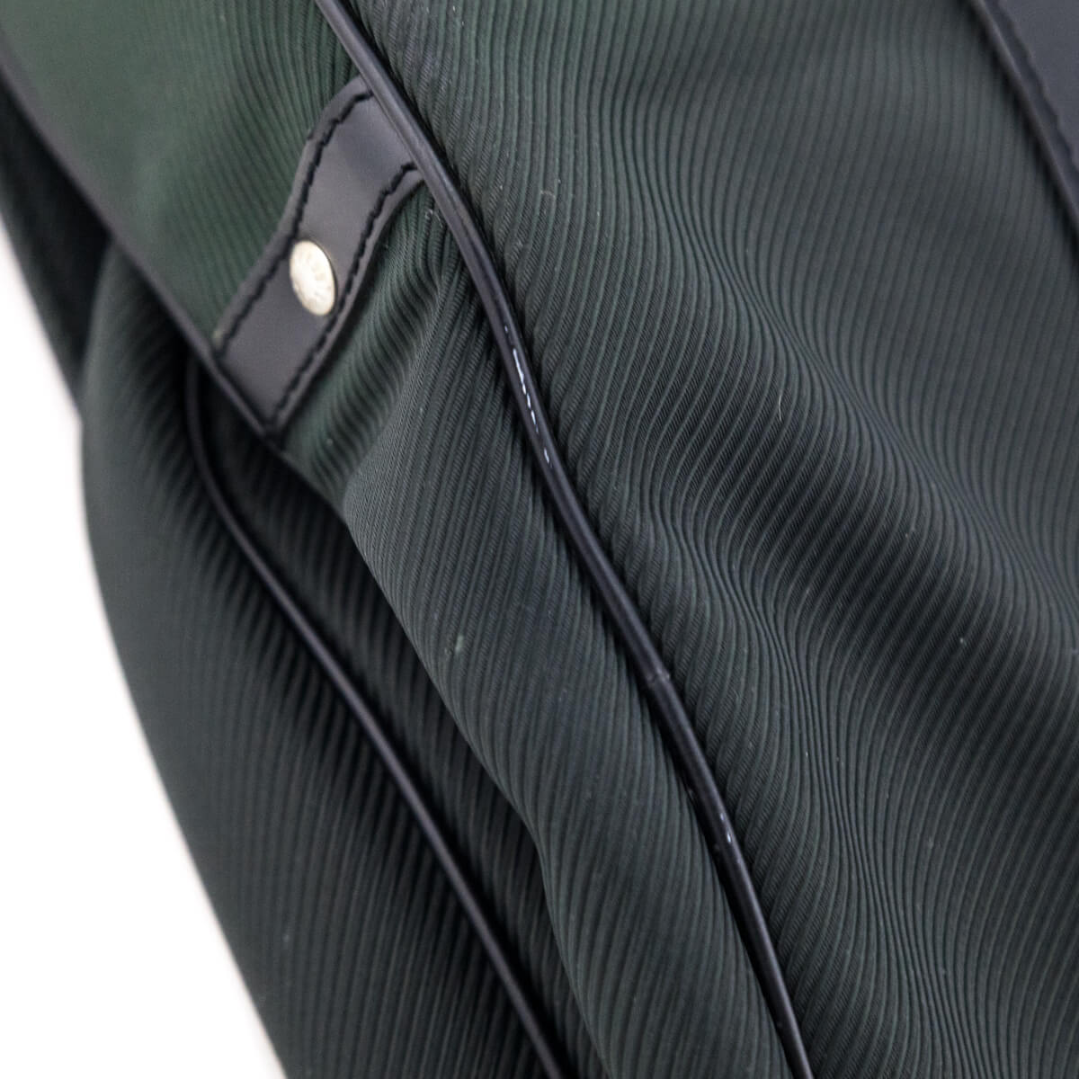 Louis Vuitton Black Taiga Gibeciere Garment Bag - Love that Bag etc - Preowned Authentic Designer Handbags Preloved Fashions