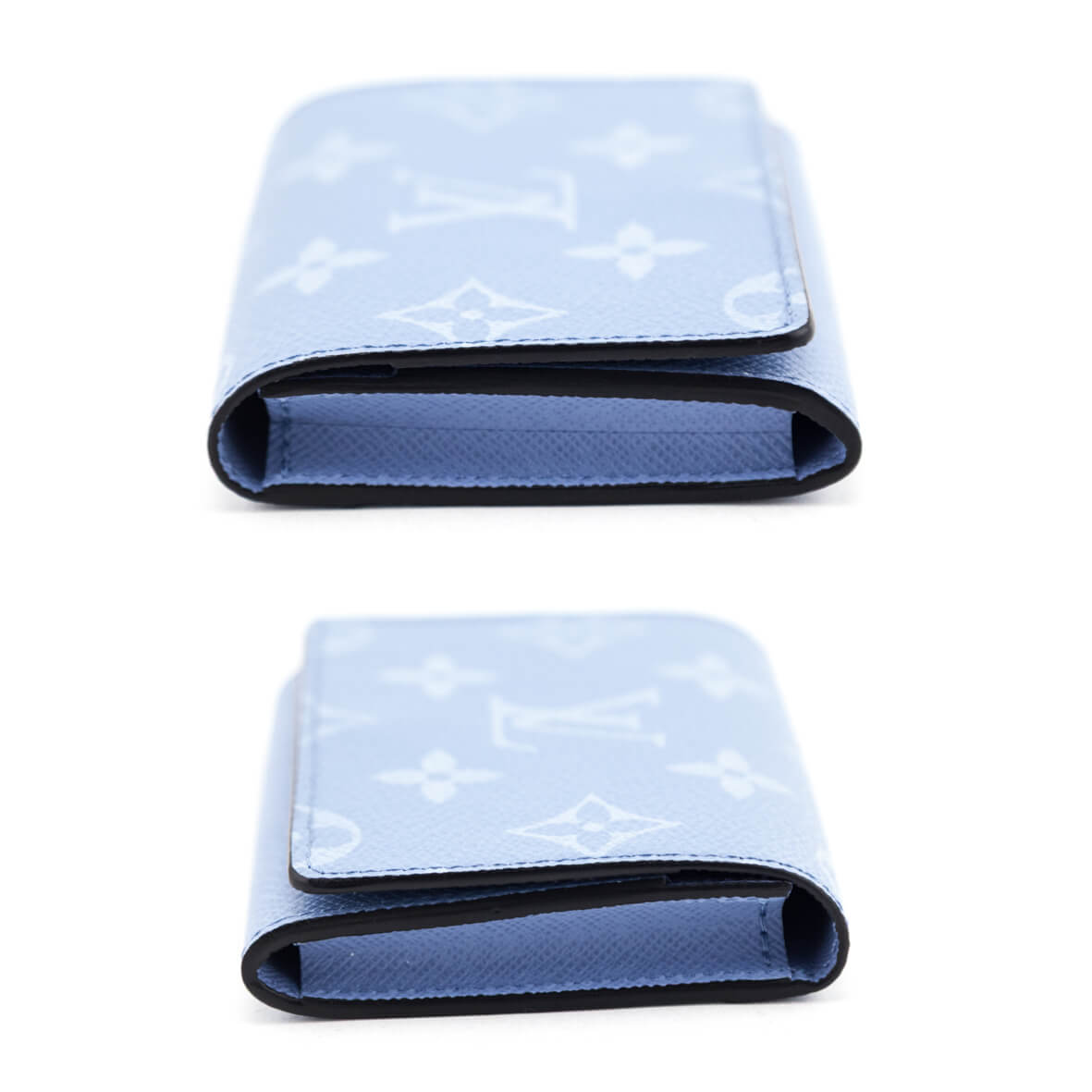 Louis Vuitton Blue Taigarama Envelope Business Card Holder - Love that Bag etc - Preowned Authentic Designer Handbags Preloved Fashions