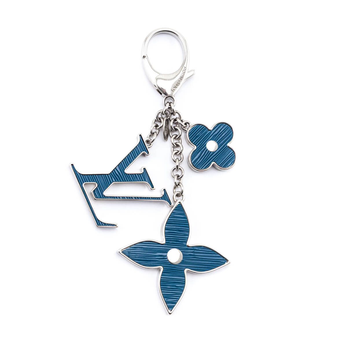 Louis Vuitton Cyan Fleur d'Epi Bag Charm - Love that Bag etc - Preowned Authentic Designer Handbags Preloved Fashions
