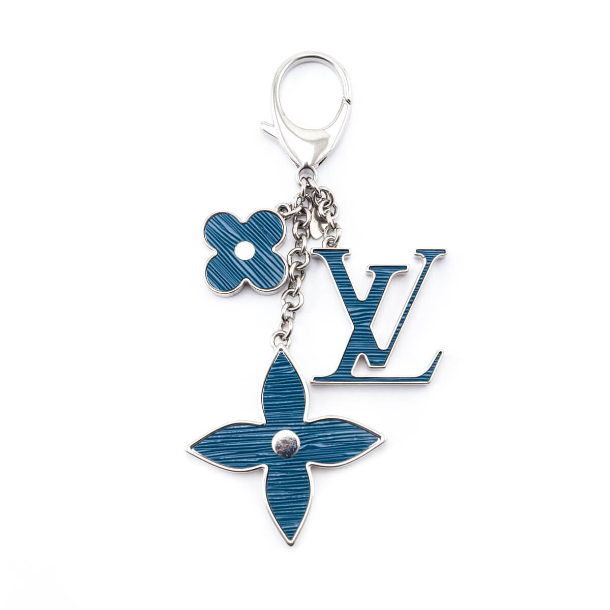 Louis Vuitton Cyan Fleur d'Epi Bag Charm - Love that Bag etc - Preowned Authentic Designer Handbags Preloved Fashions