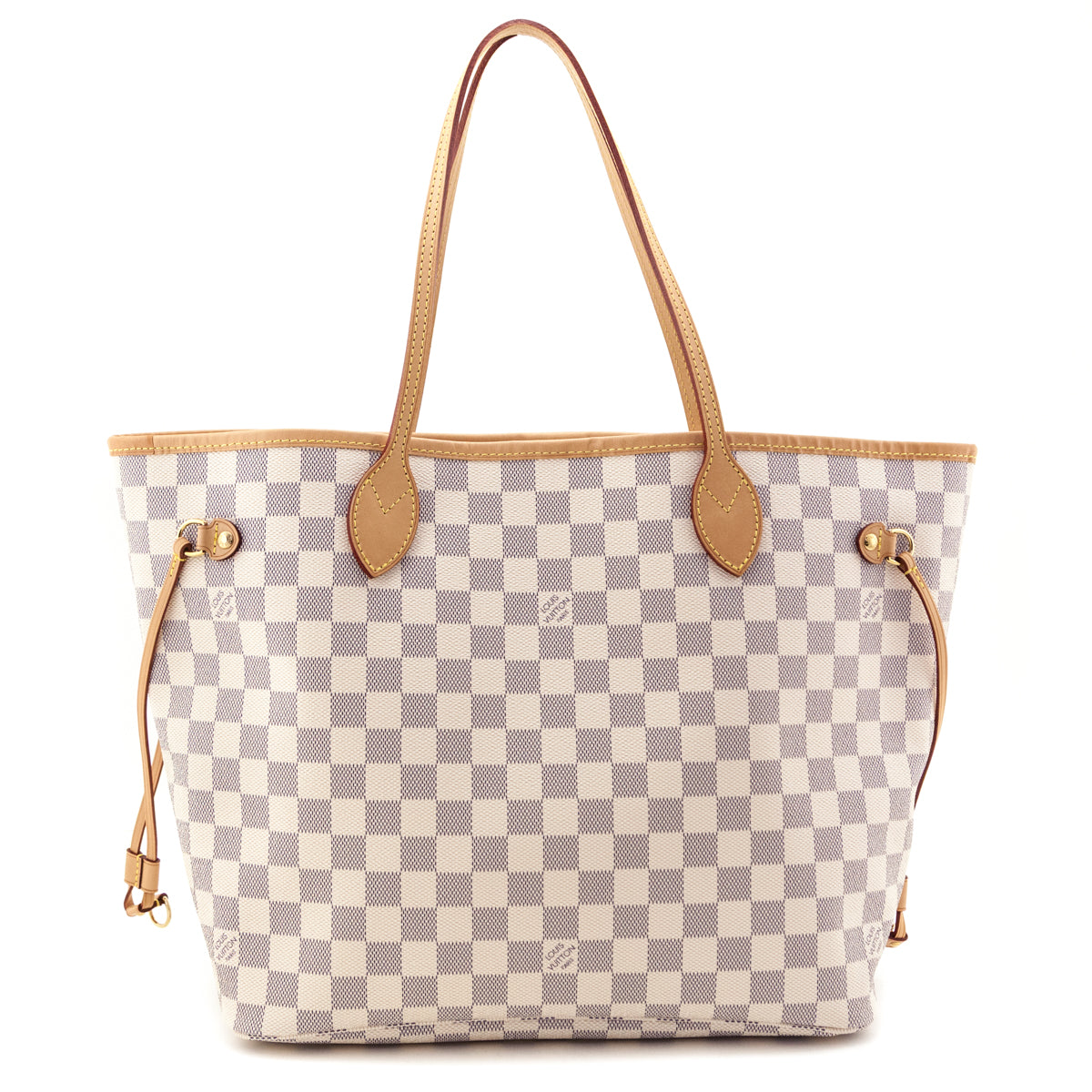 Louis Vuitton Damier Azur Neverfull MM - Love that Bag etc - Preowned Authentic Designer Handbags Preloved Fashions
