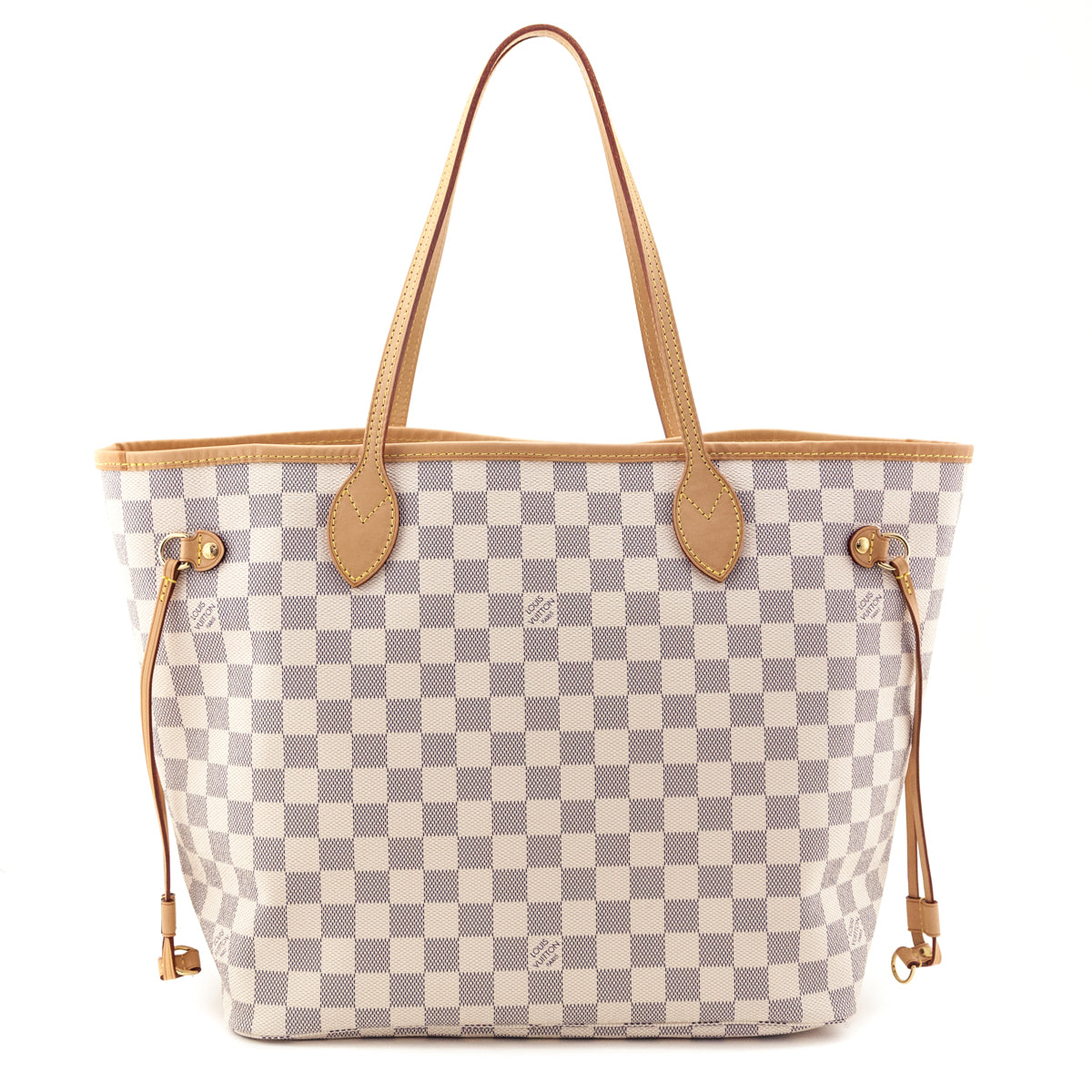 Louis Vuitton Damier Azur Neverfull MM - Love that Bag etc - Preowned Authentic Designer Handbags Preloved Fashions