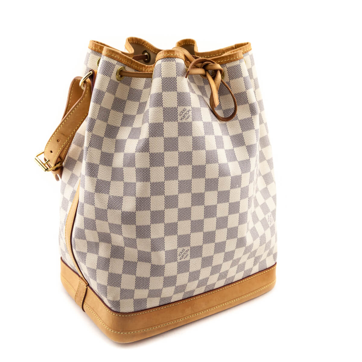 Louis Vuitton Damier Azur Noe GM Bucket Bag - Love that Bag etc - Preowned Authentic Designer Handbags Preloved Fashions