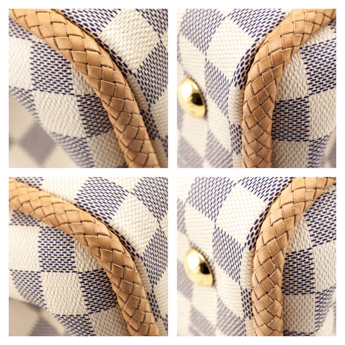 Louis Vuitton Damier Azure Propiano Tote - Love that Bag etc - Preowned Authentic Designer Handbags Preloved Fashions