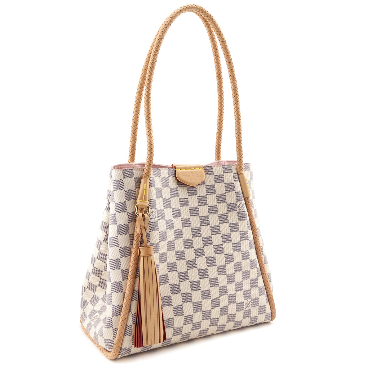 Louis Vuitton Damier Azure Propiano Tote - Love that Bag etc - Preowned Authentic Designer Handbags Preloved Fashions