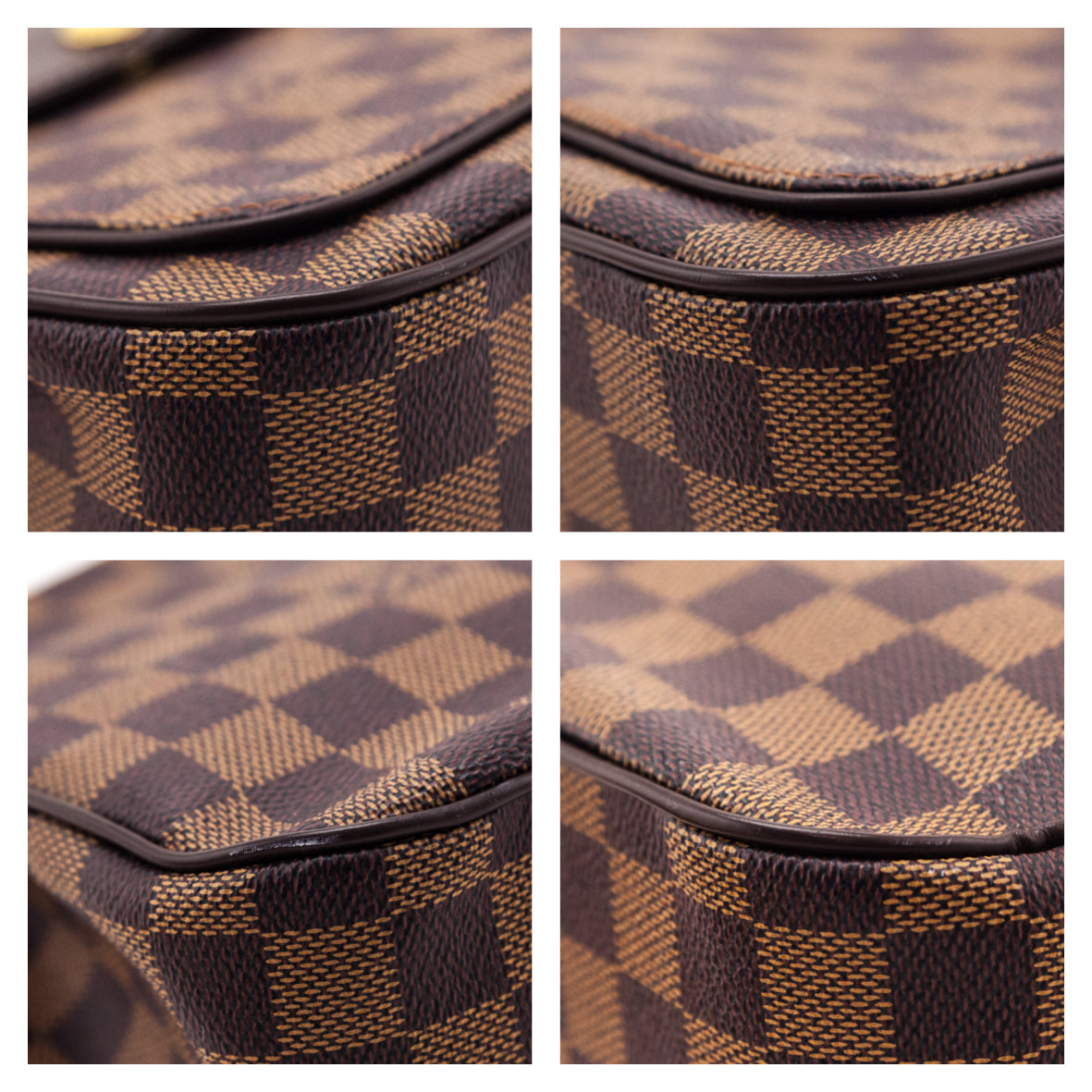 Louis Vuitton Damier Ebene Aubagne Shoulder Bag - Love that Bag etc - Preowned Authentic Designer Handbags Preloved Fashions