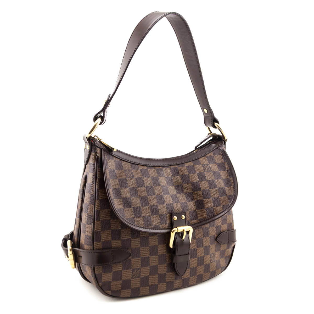 Louis Vuitton Damier Ebene Highbury Shoulder Bag - Love that Bag etc - Preowned Authentic Designer Handbags Preloved Fashions