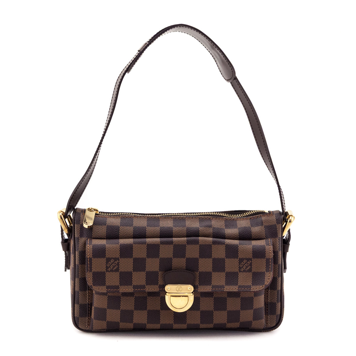 Louis Vuitton Damier Ebene Ravello GM Shoulder Bag - Love that Bag etc - Preowned Authentic Designer Handbags Preloved Fashions