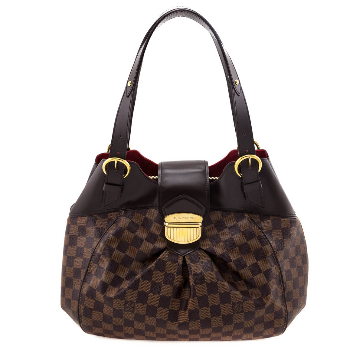 Louis Vuitton Damier Ebene Sistina GM Bag - Love that Bag etc - Preowned Authentic Designer Handbags Preloved Fashions