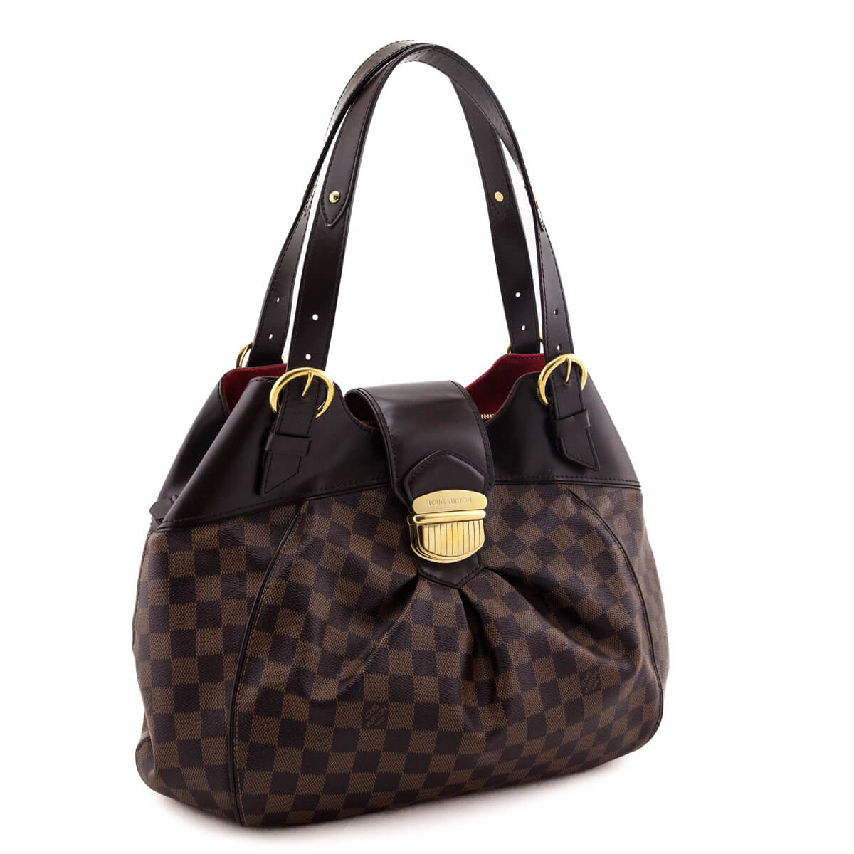 Louis Vuitton Damier Ebene Sistina GM Bag - Love that Bag etc - Preowned Authentic Designer Handbags Preloved Fashions