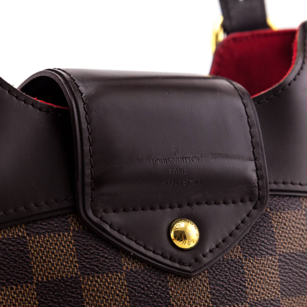 Louis Vuitton Damier Ebene Sistina GM Bag - Love that Bag etc - Preowned Authentic Designer Handbags Preloved Fashions