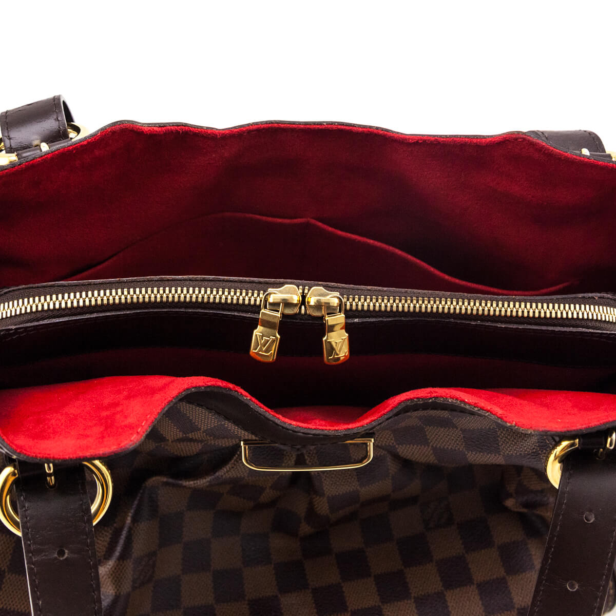 Louis Vuitton Damier Ebene Sistina GM Bag - Love that Bag etc - Preowned Authentic Designer Handbags Preloved Fashions