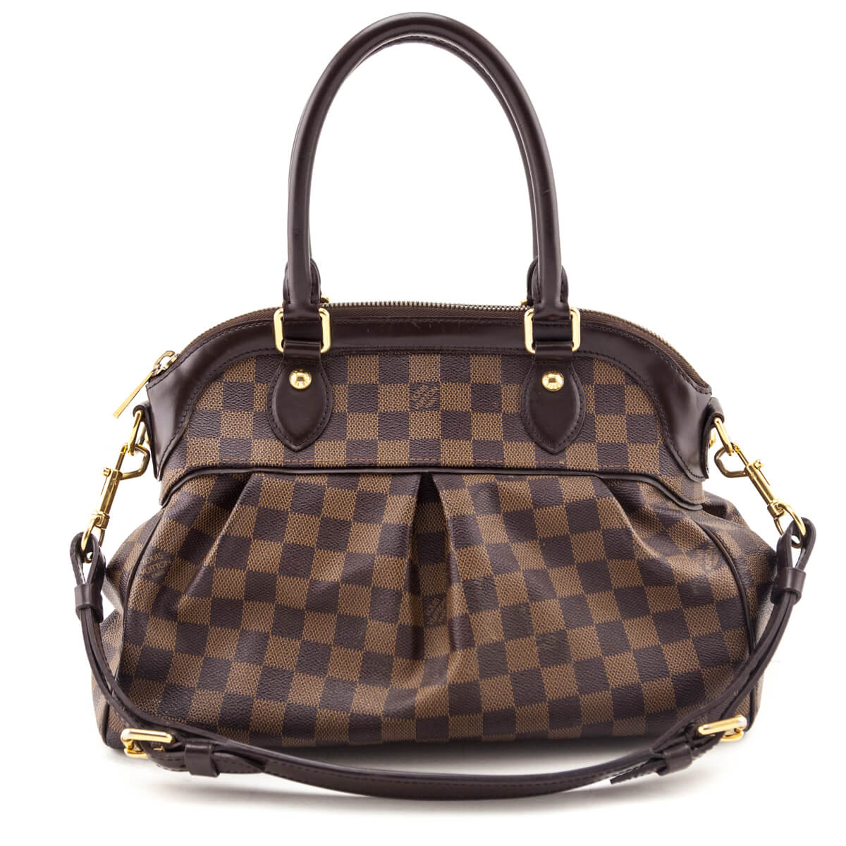 Louis Vuitton Damier Ebene Trevi PM - Love that Bag etc - Preowned Authentic Designer Handbags Preloved Fashions
