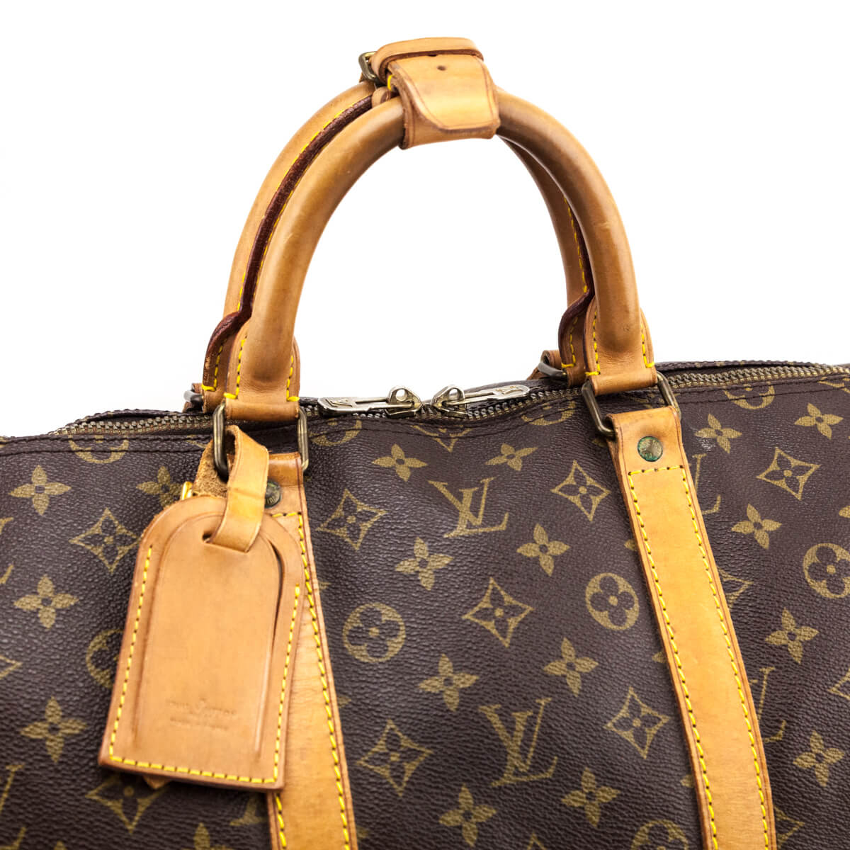 Louis Vuitton Monogram Keepall 55 Bandouliere - Love that Bag etc - Preowned Authentic Designer Handbags Preloved Fashions