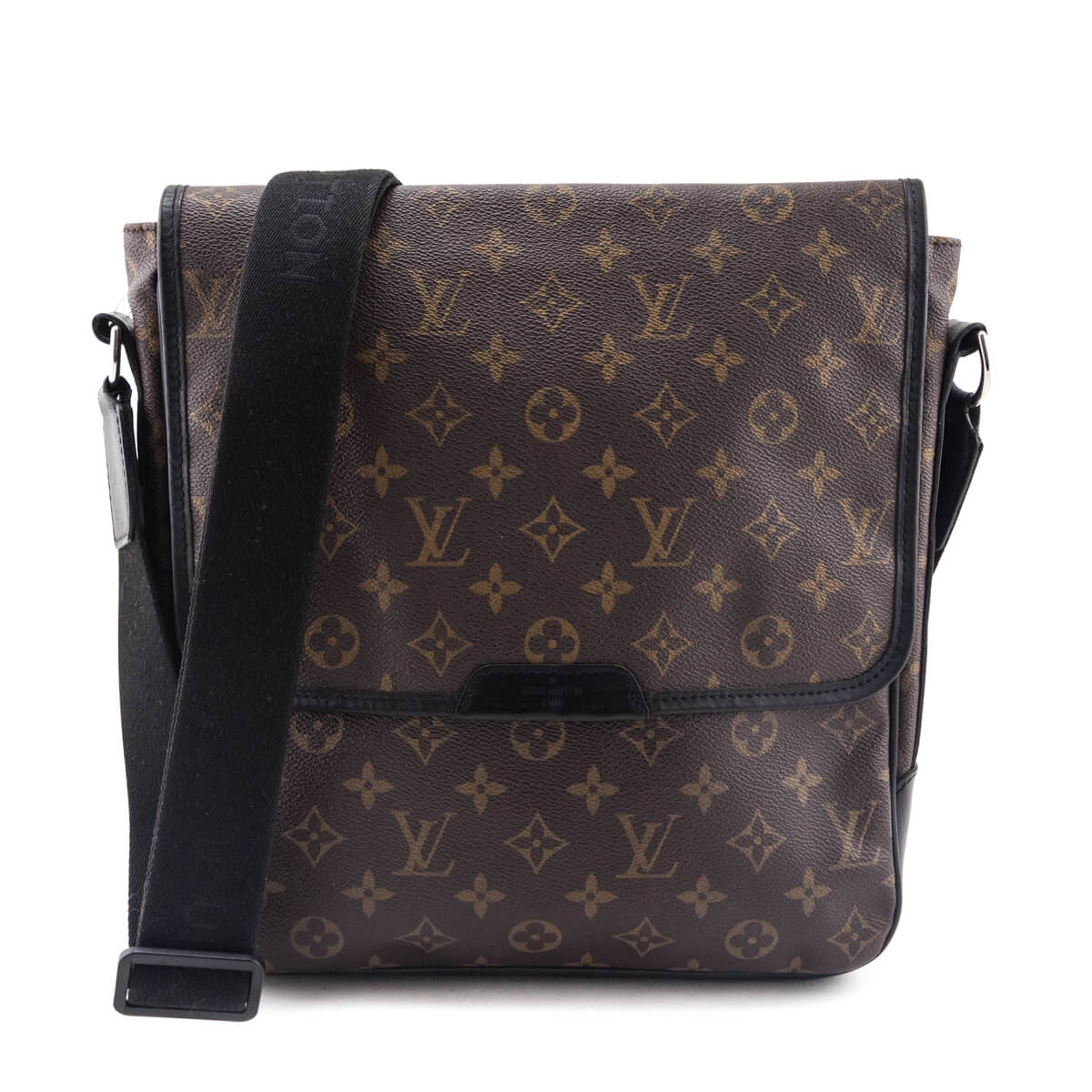 Louis Vuitton Monogram Macassar Bass MM Messenger Bag - Love that Bag etc - Preowned Authentic Designer Handbags Preloved Fashions