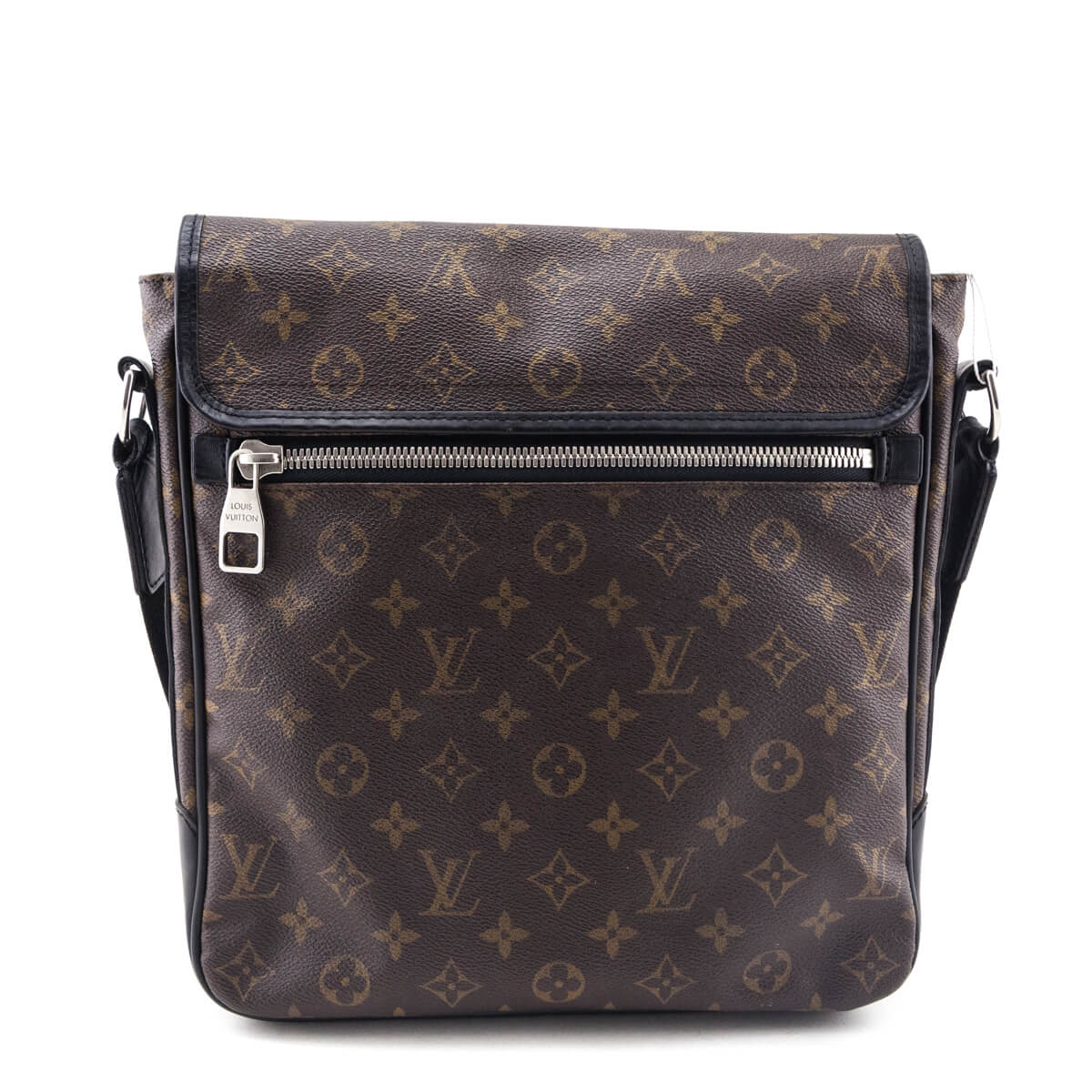 Louis Vuitton Monogram Macassar Bass MM Messenger Bag - Love that Bag etc - Preowned Authentic Designer Handbags Preloved Fashions