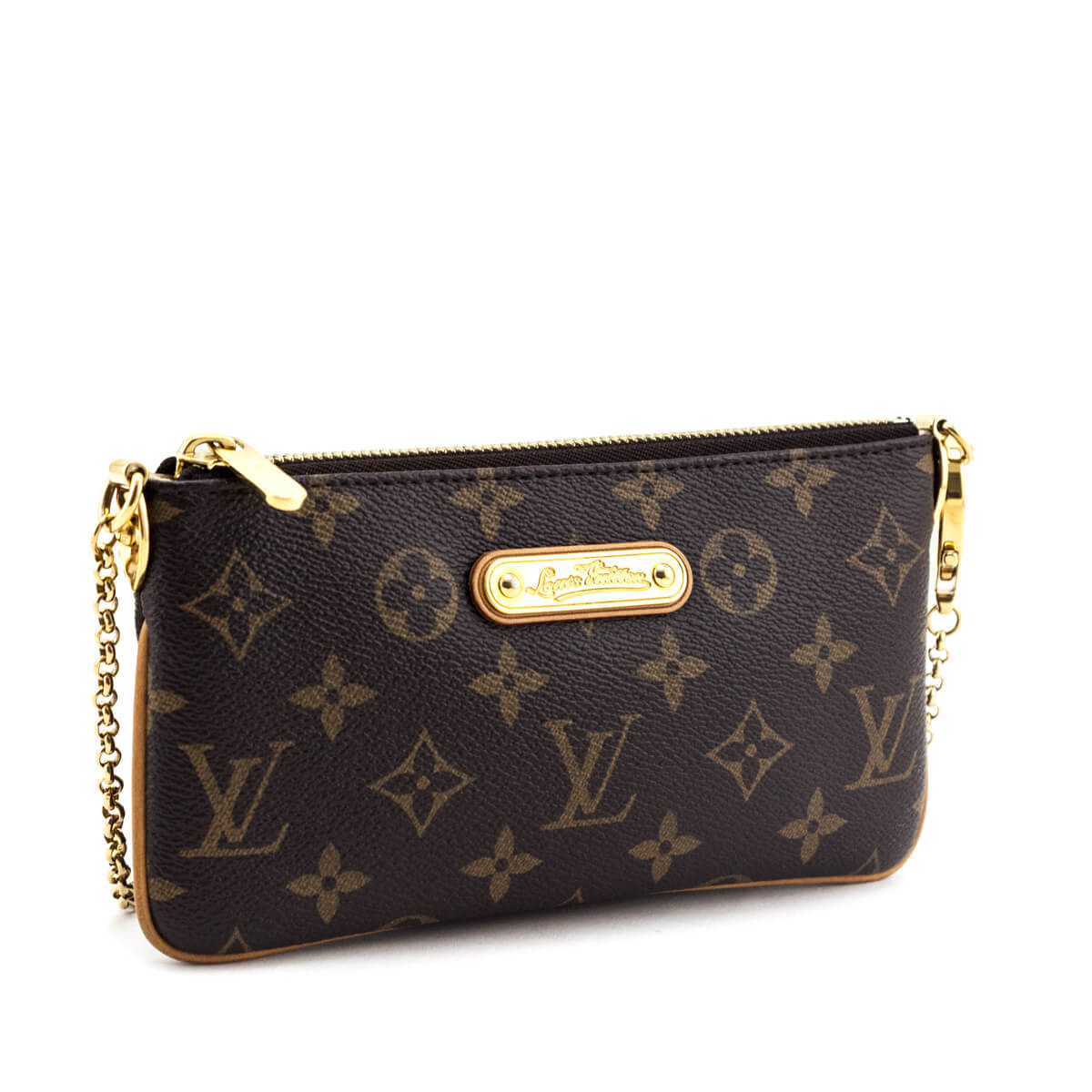 Louis Vuitton Monogram Pochette Milla MM - Love that Bag etc - Preowned Authentic Designer Handbags Preloved Fashions