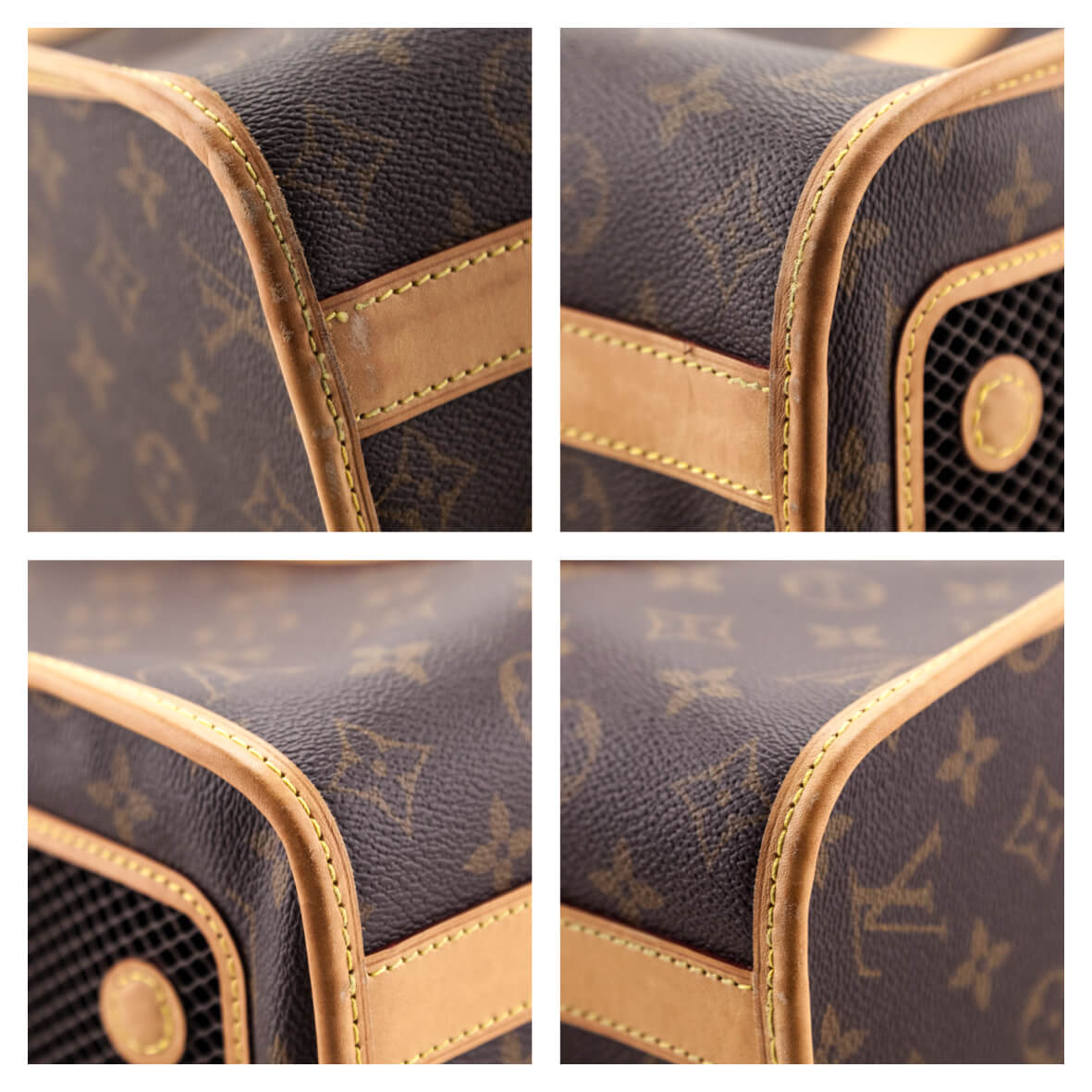 Louis Vuitton Monogram Sac Chien 40 Pet Carrier - Love that Bag etc - Preowned Authentic Designer Handbags Preloved Fashions