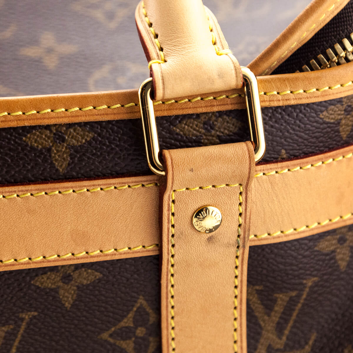 Louis Vuitton Monogram Sac Chien 40 Pet Carrier - Love that Bag etc - Preowned Authentic Designer Handbags Preloved Fashions
