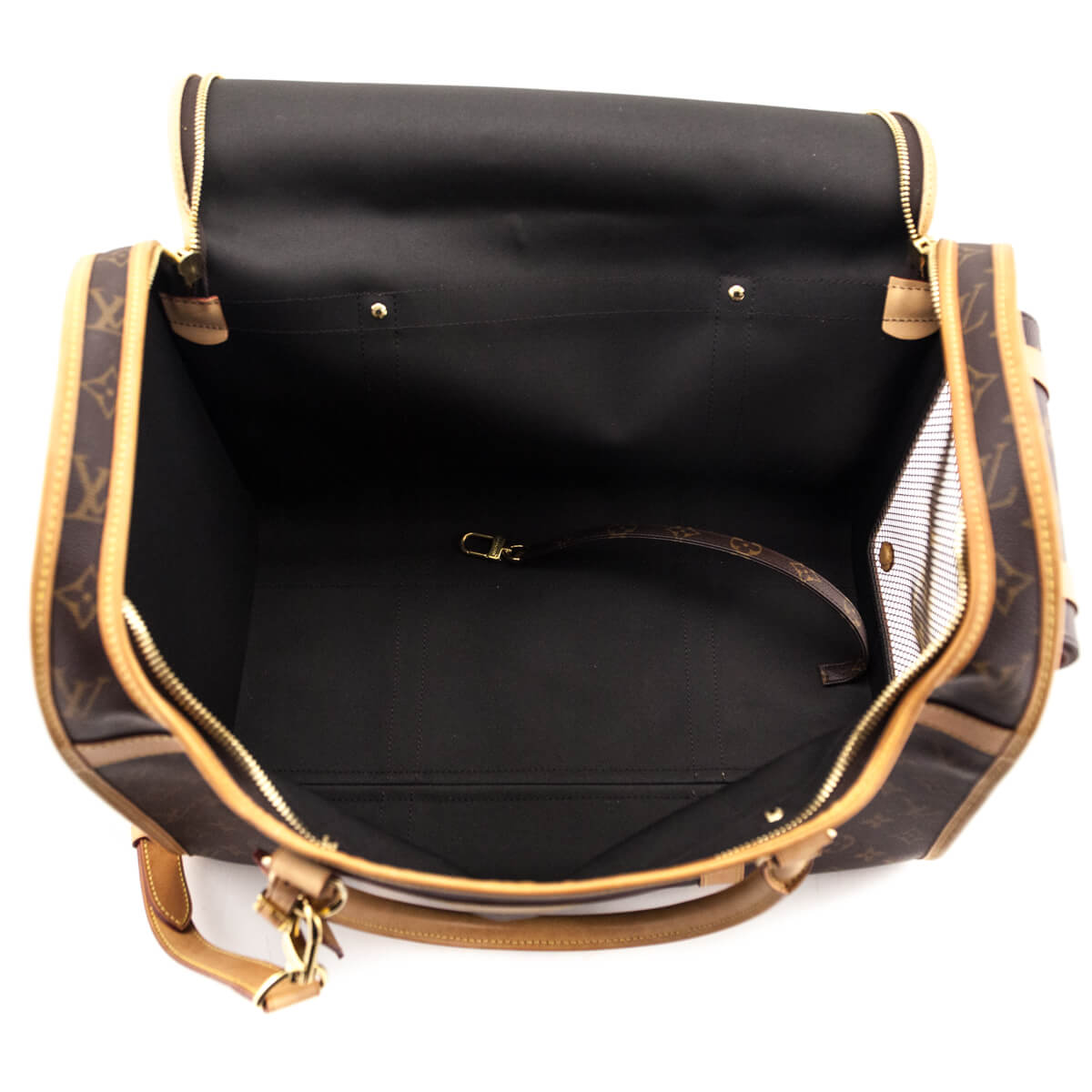 Louis Vuitton Monogram Sac Chien 40 Pet Carrier - Love that Bag etc - Preowned Authentic Designer Handbags Preloved Fashions