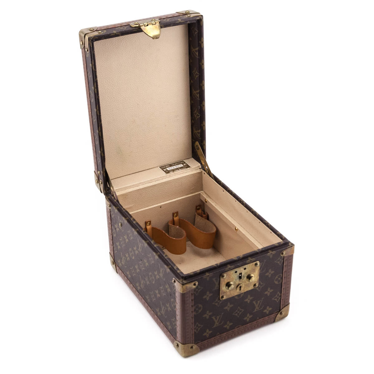 Louis Vuitton Monogram Vintage Boite Flacons Beauty Train Trunk Case - Love that Bag etc - Preowned Authentic Designer Handbags Preloved Fashions