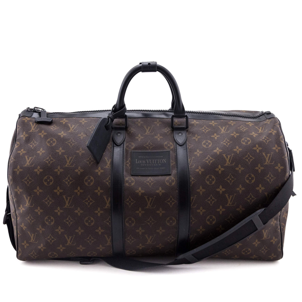 Louis Vuitton Monogram Waterproof Keepall Bandouliere 55 - Love that Bag etc - Preowned Authentic Designer Handbags Preloved Fashions
